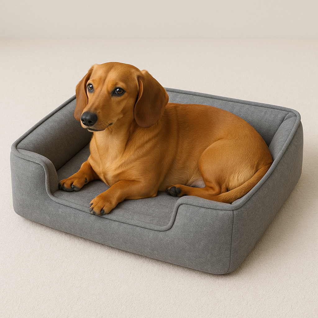 SquareEase Premium Pet Bed for Dogs and Cats