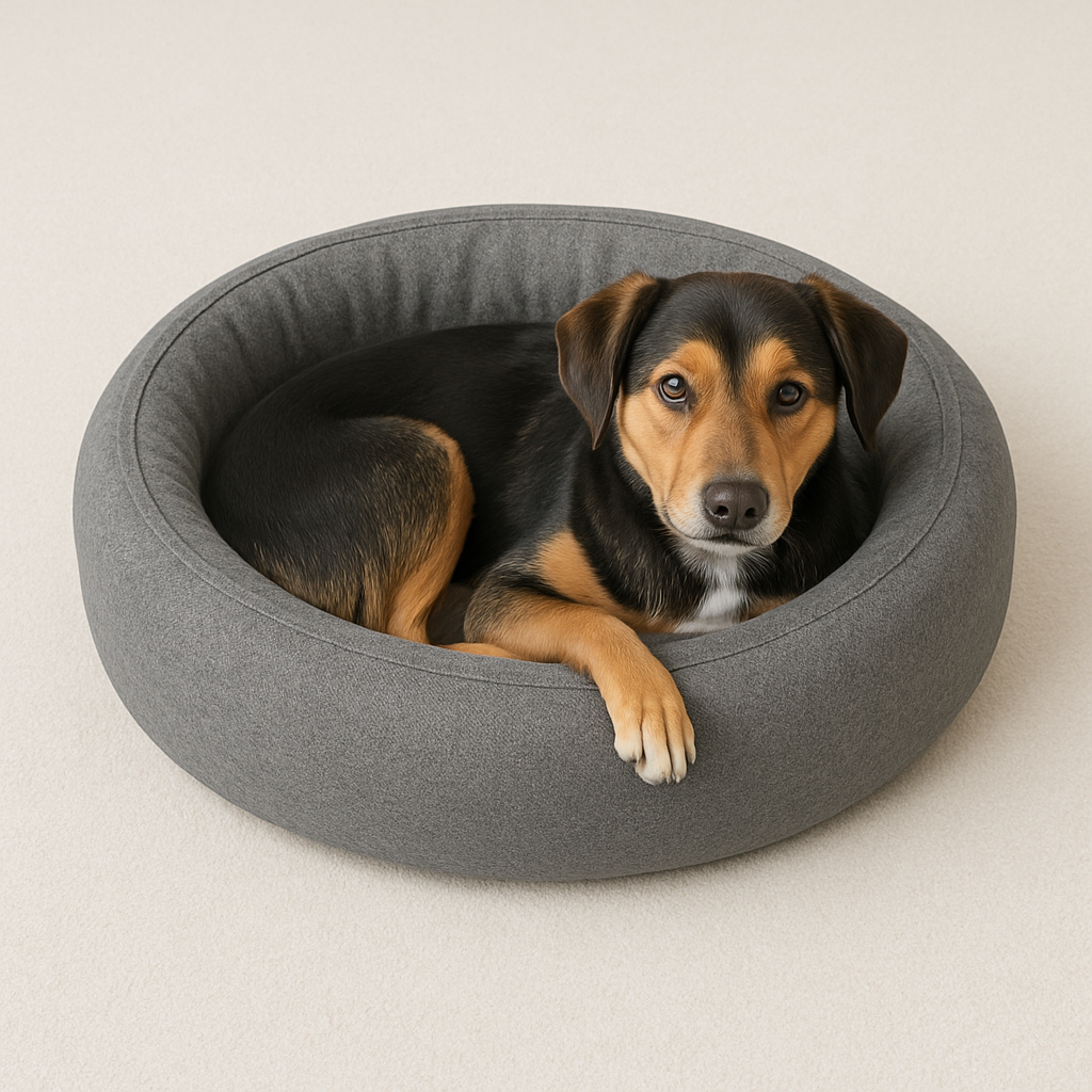 CozyCircle Deluxe Pet Bed for Dogs and Cats